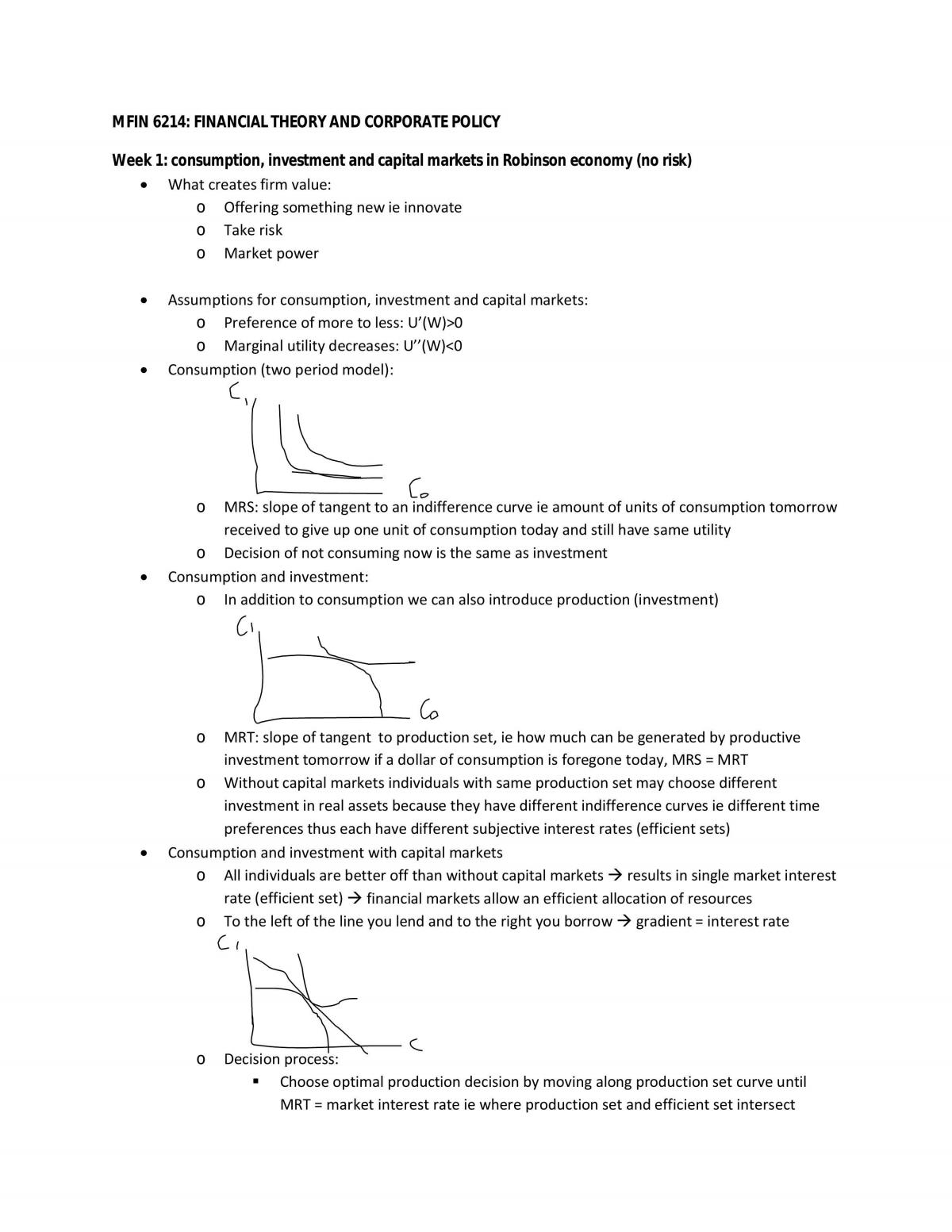 MFIN6214 - Study Notes - Page 1