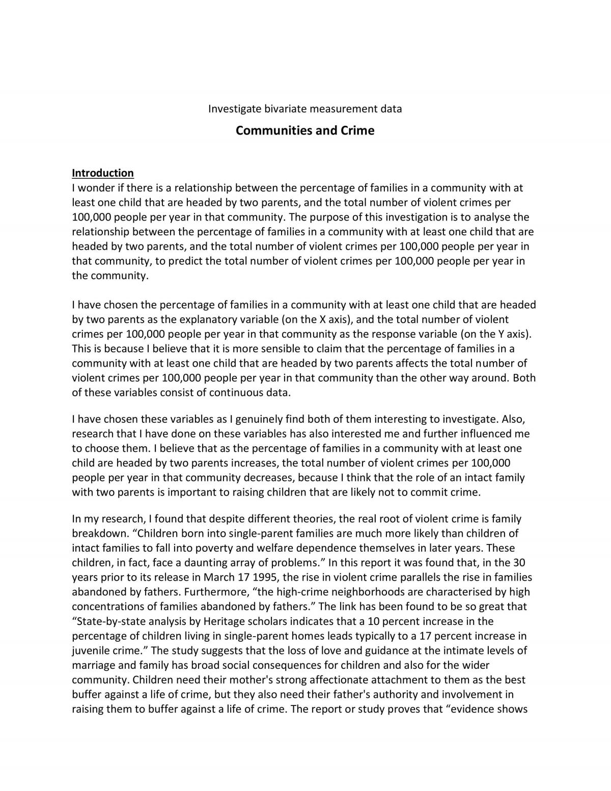 3.4 Statistics internal Level 3  - Communities and crime - Page 1
