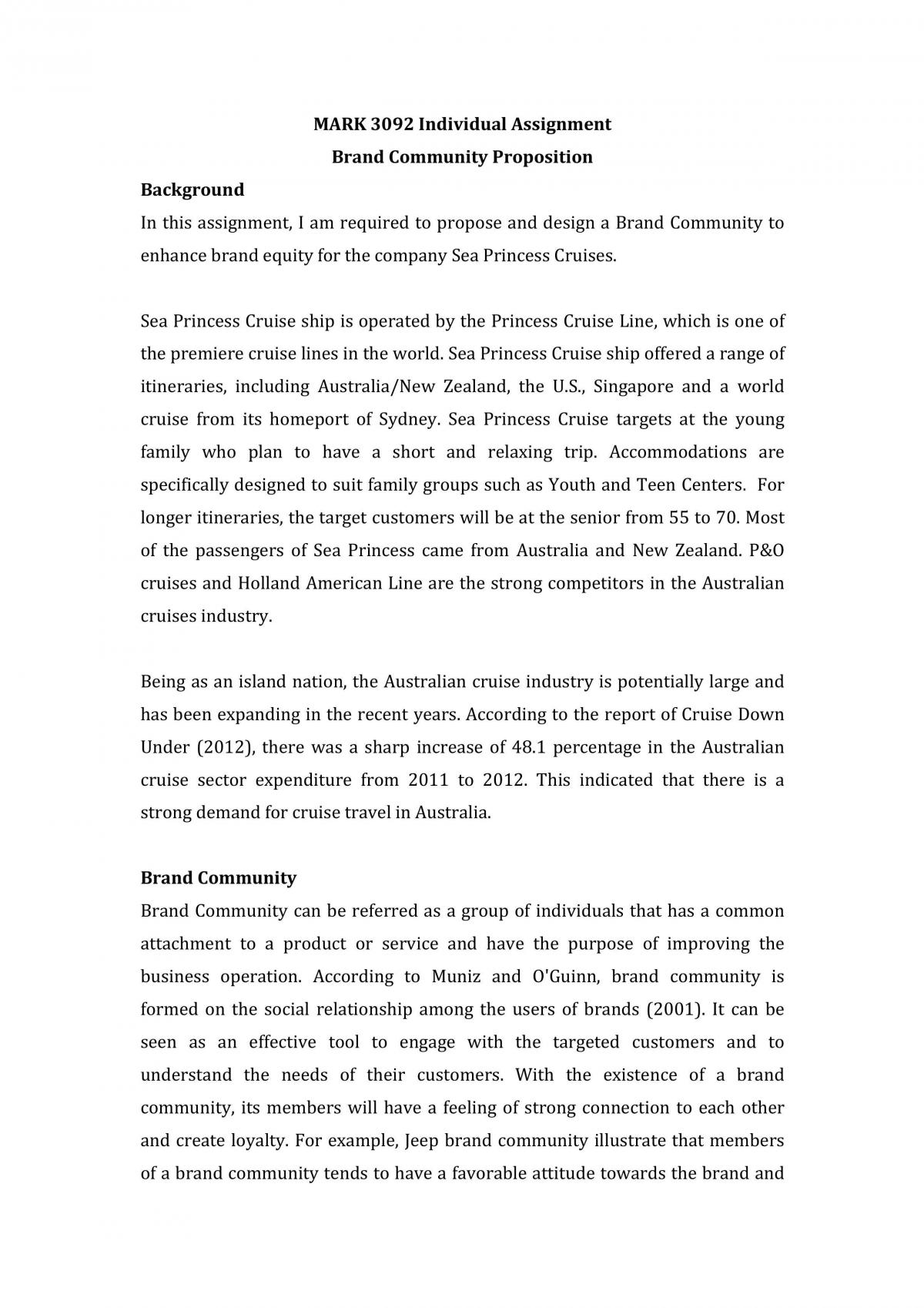 Mark3092 Individual assignment  - Page 1