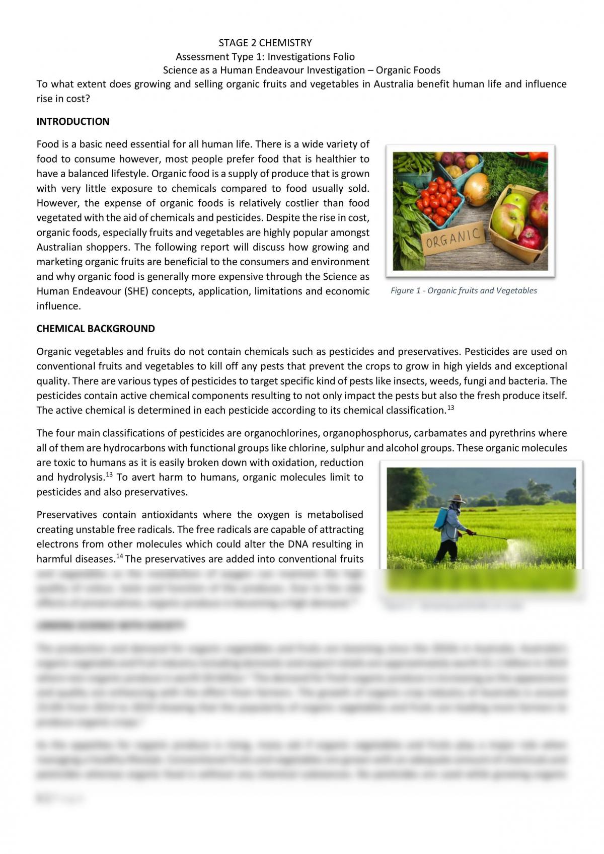 SHE - Organic Foods - Page 1