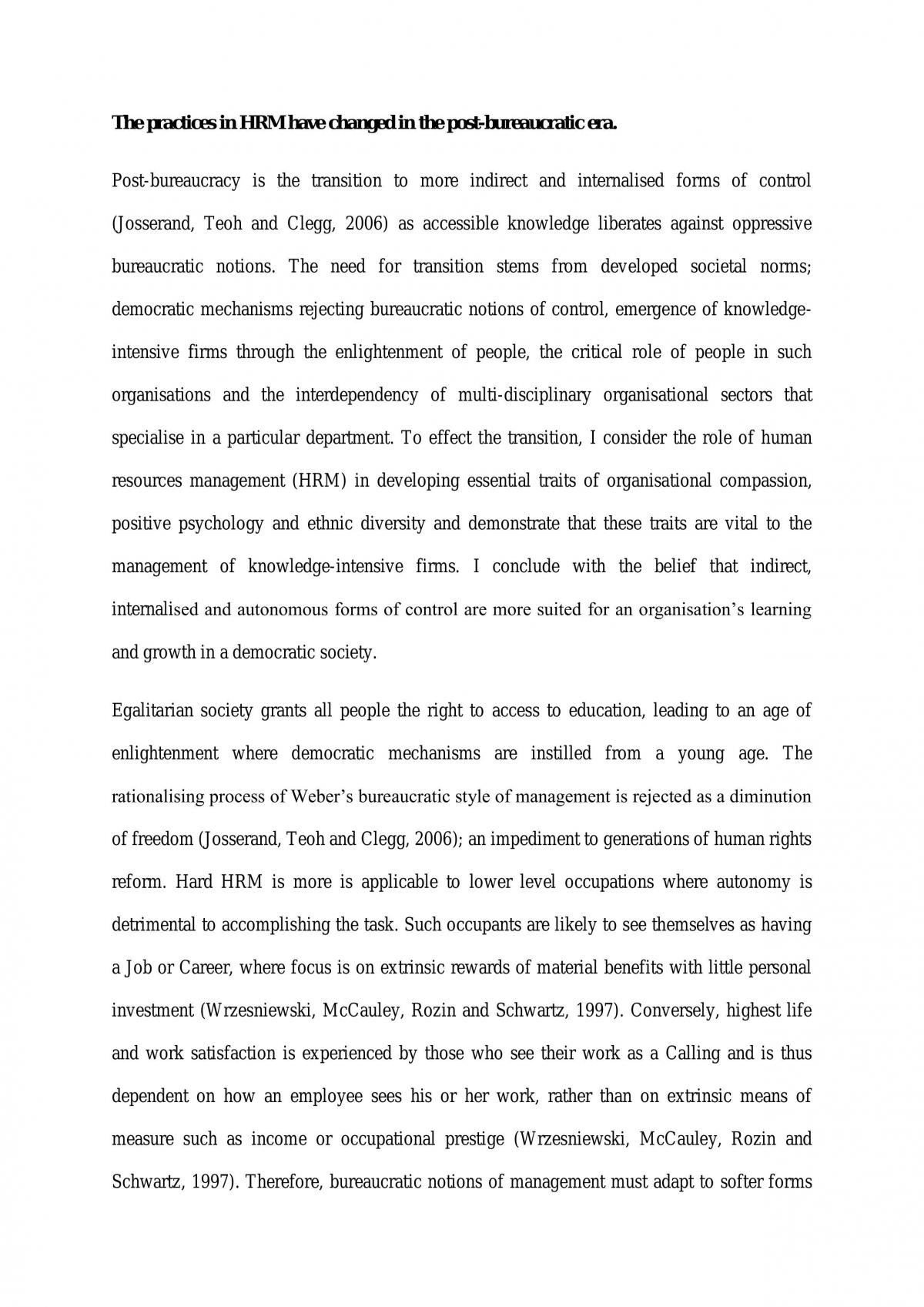 Distinction Essay - Page 1