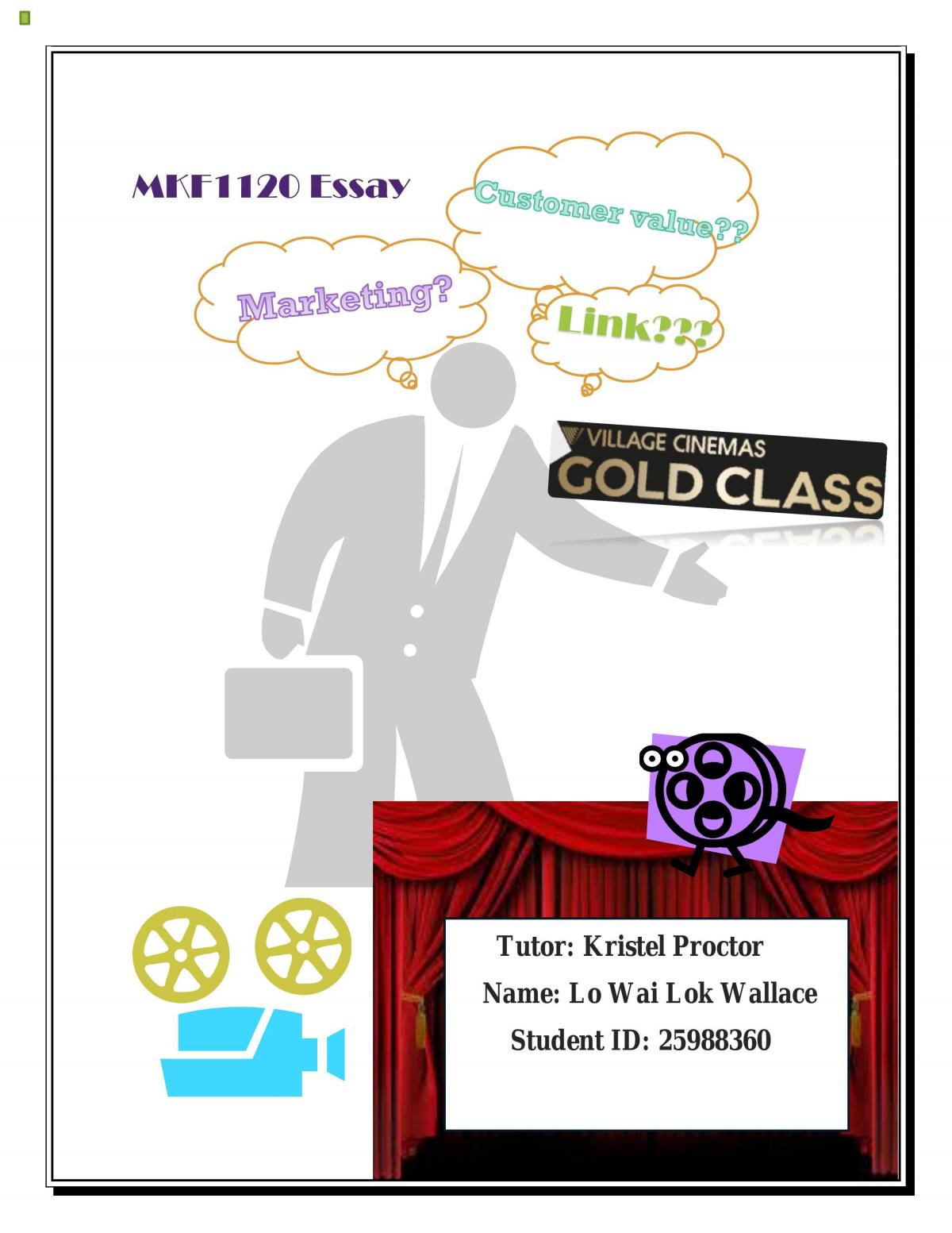 MKF1120 Assignment - Page 1