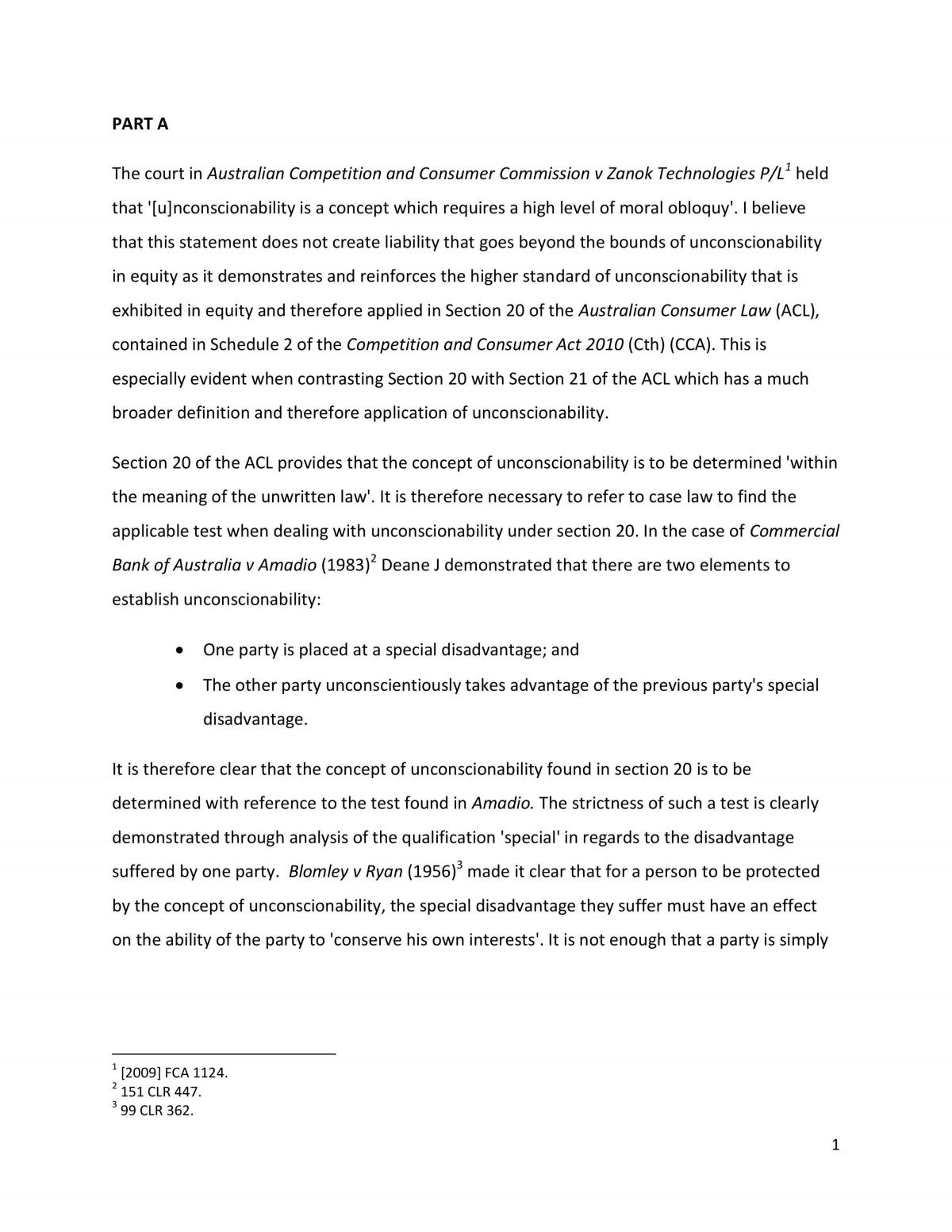 Major Assignment - Page 1