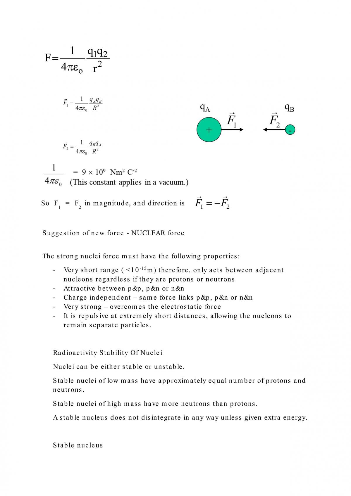 The Nucleus and Radioactivity - Notes  - Page 4