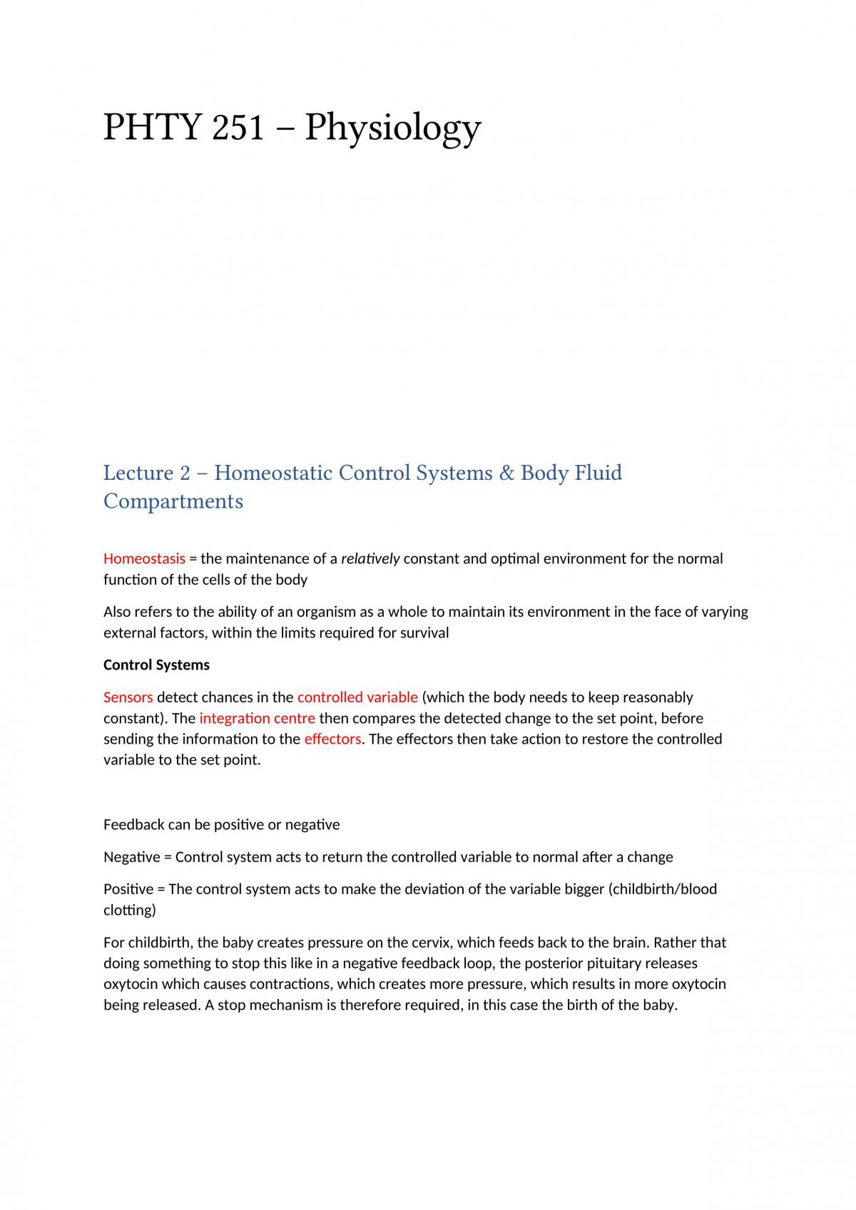 Physiology for Physiotherapy - Page 1