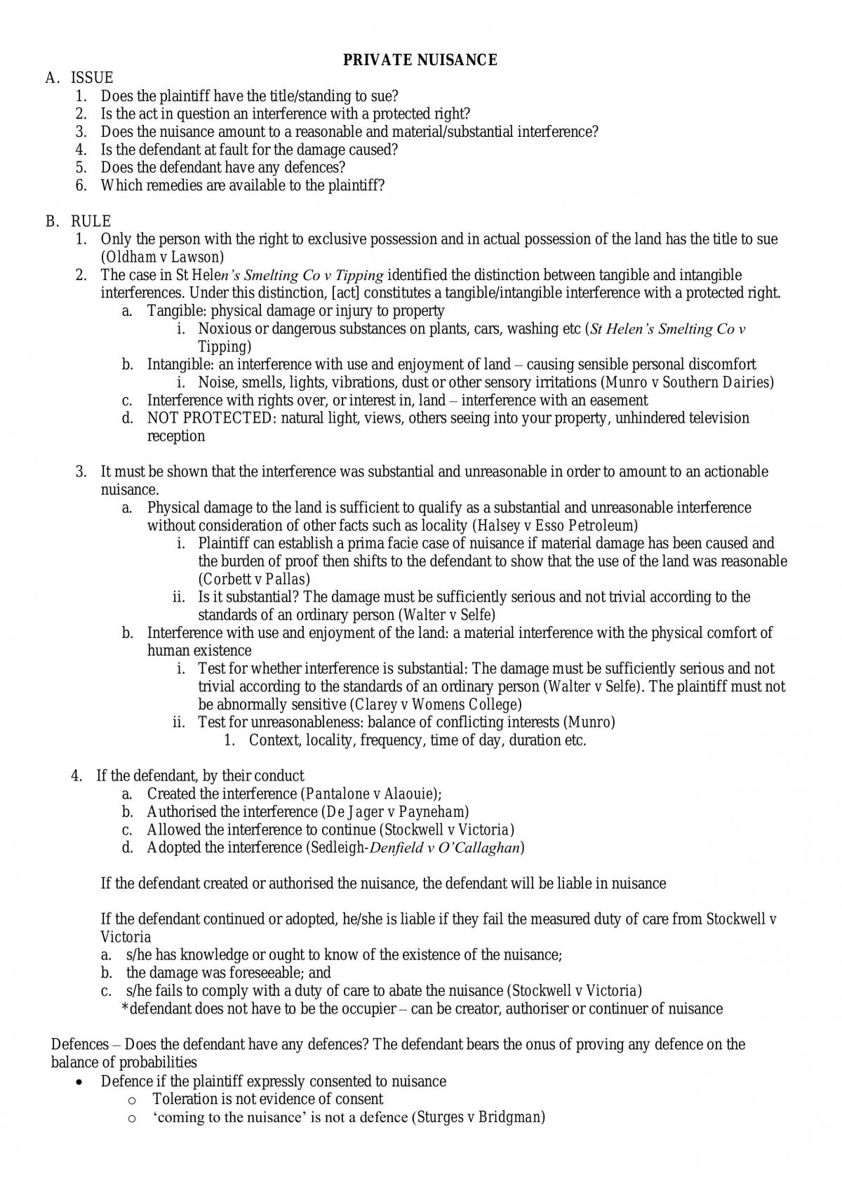 Problem Question Scaffolds for LAWS1061 - Page 1