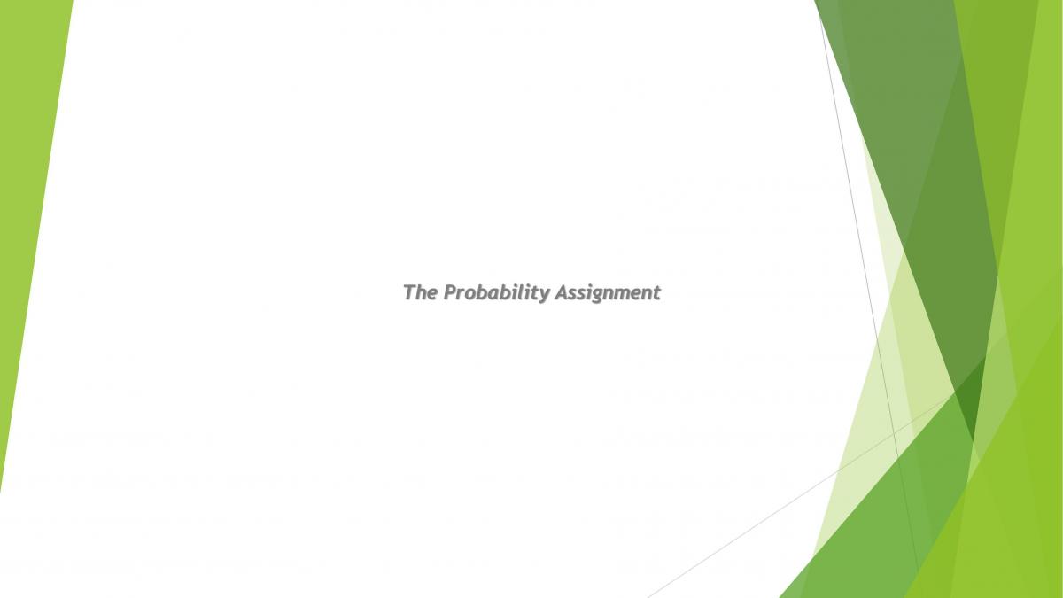 write an assignment on probability its scope and uses