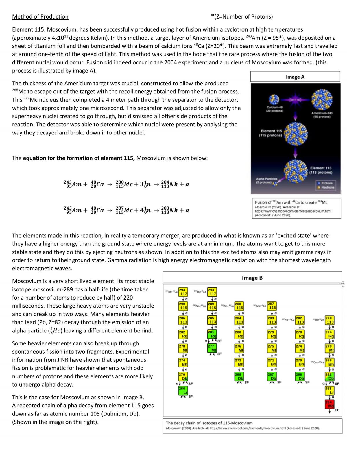 Chemistry Depth Study: Radioactive Isotopes  - Page 2