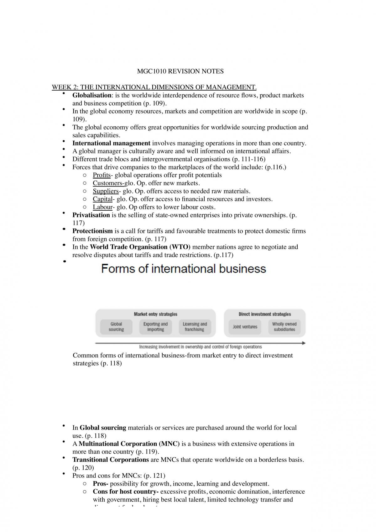 Full Management Notes - Page 1