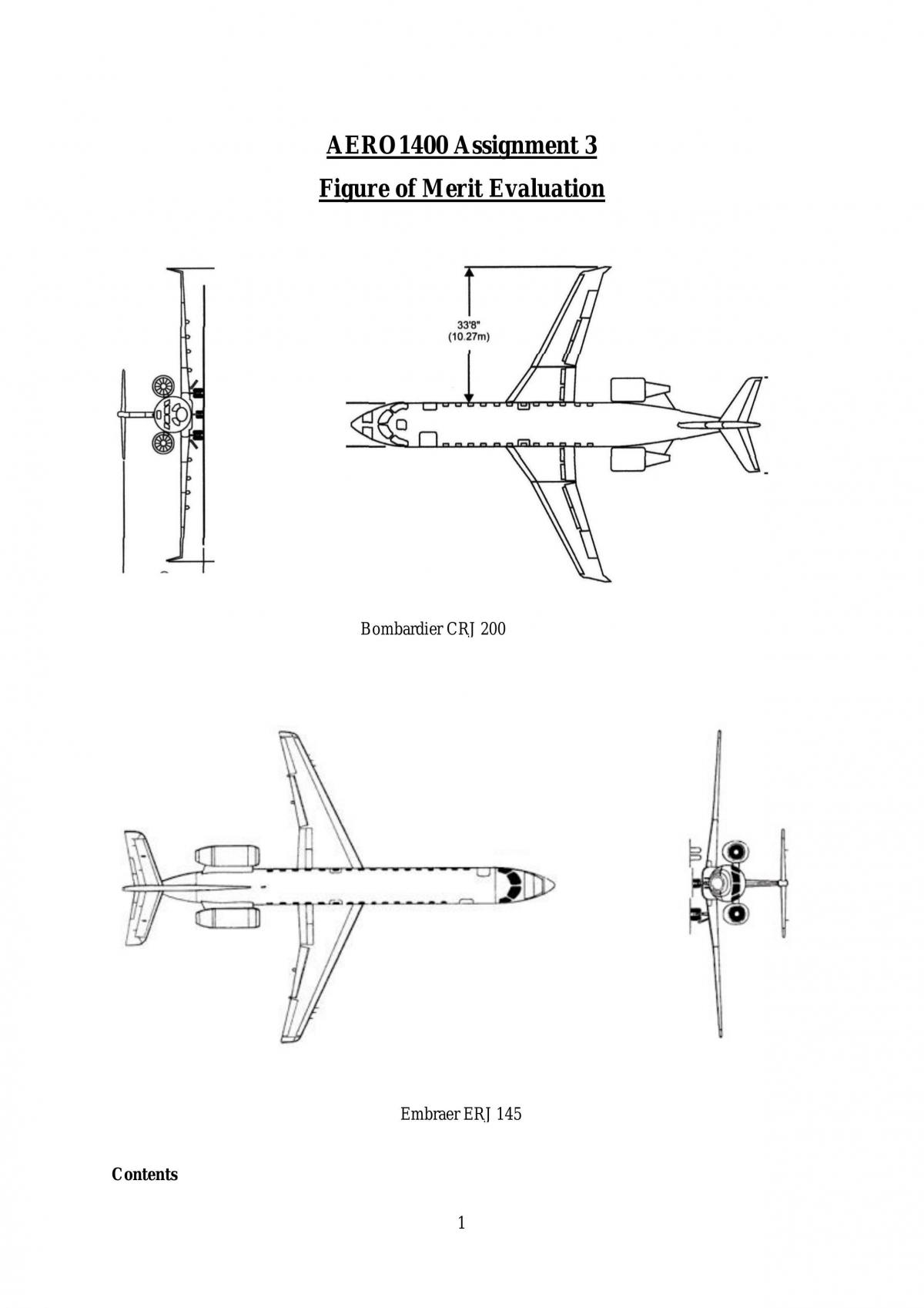Aero 1400 FOM assignment  - Page 1