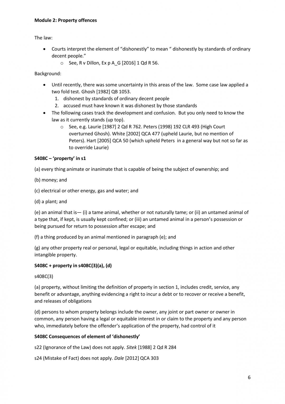 2020LAW Crime 2 Complete Study Notes - Page 8