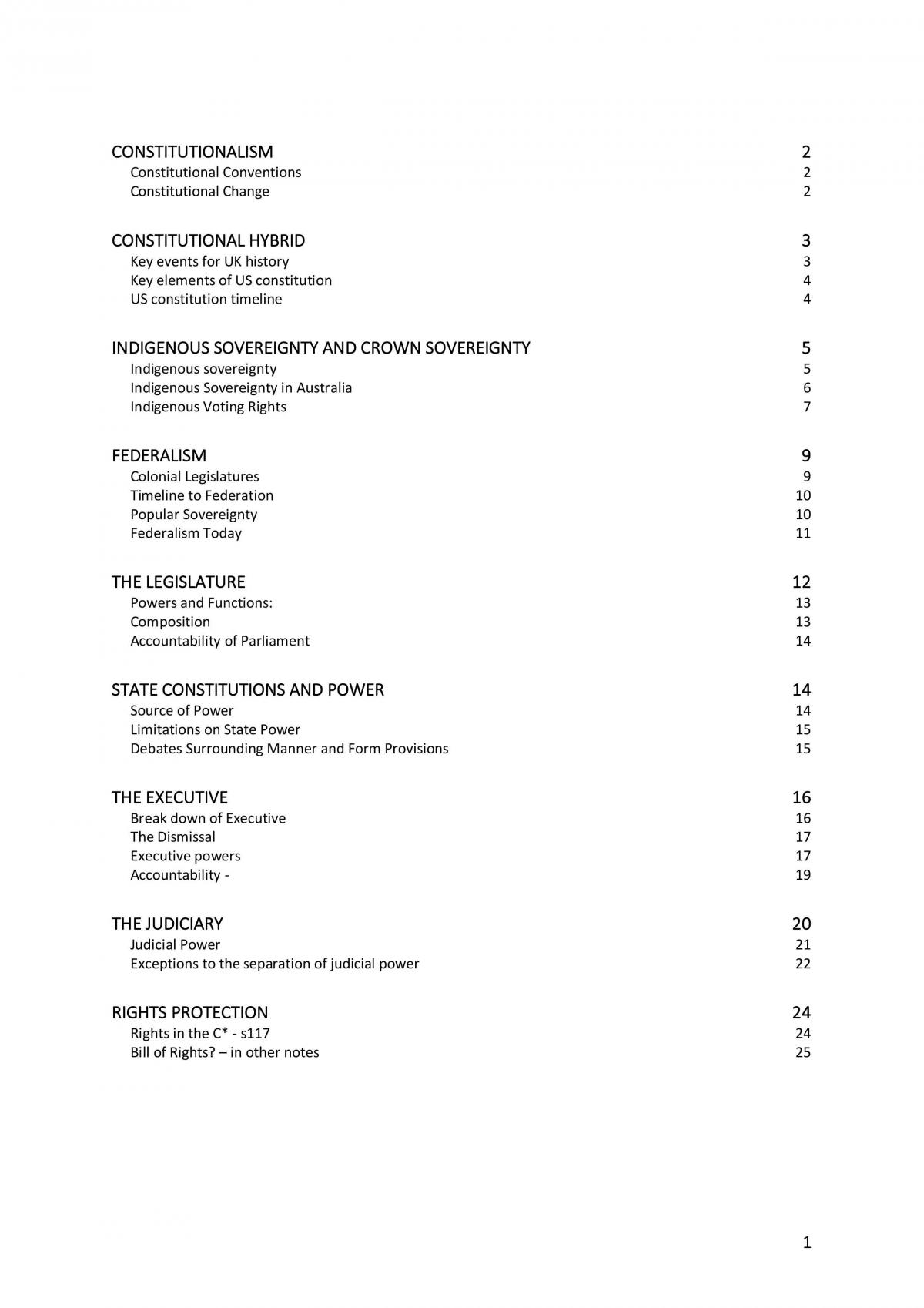 Principles of Public Law Notes - Page 1