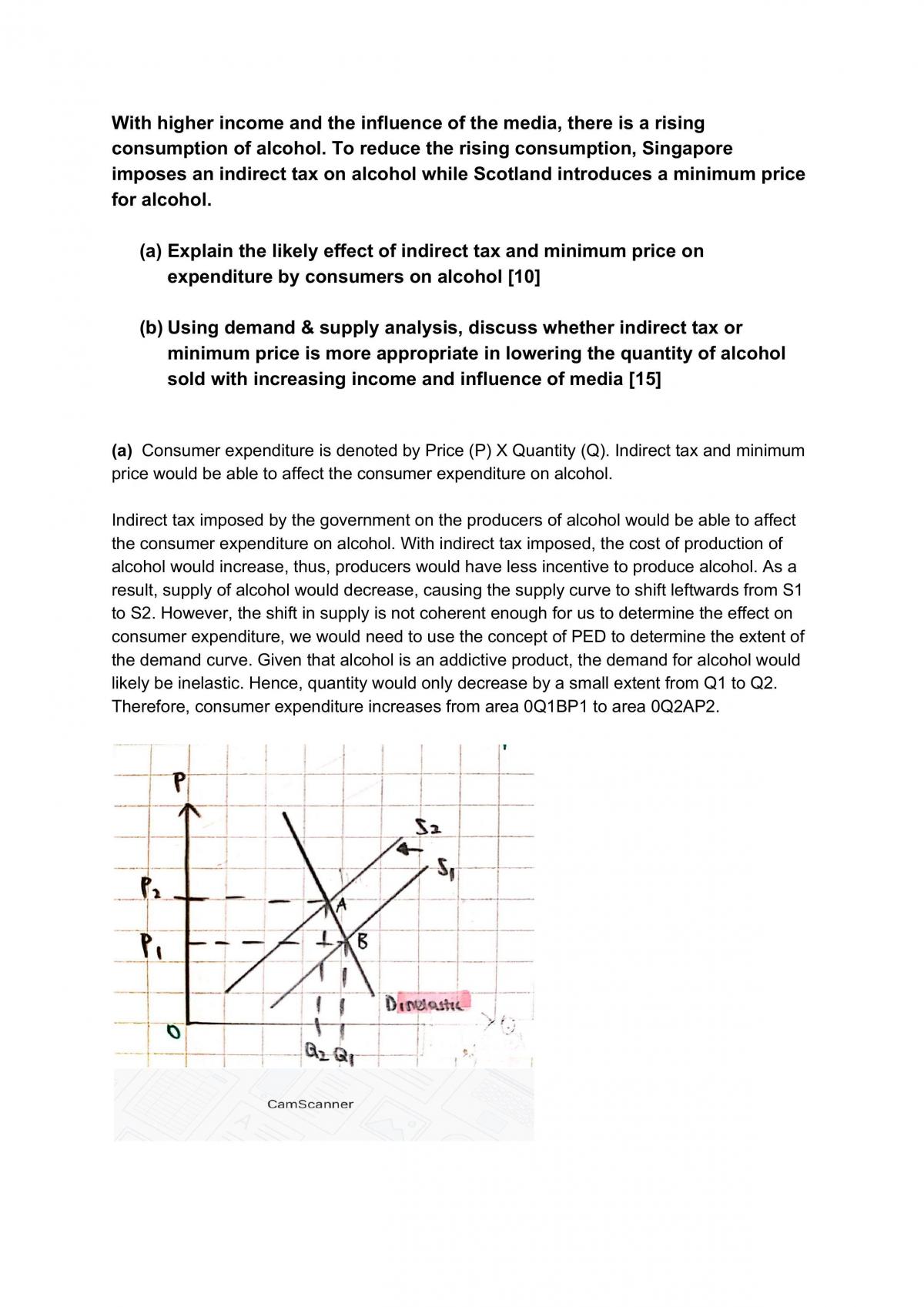 Market Forces Essay  - Page 1