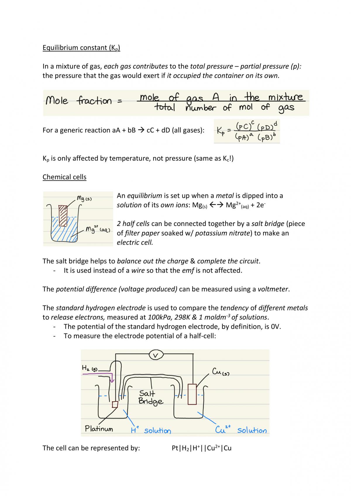 Chemistry A2 Notes - Page 4