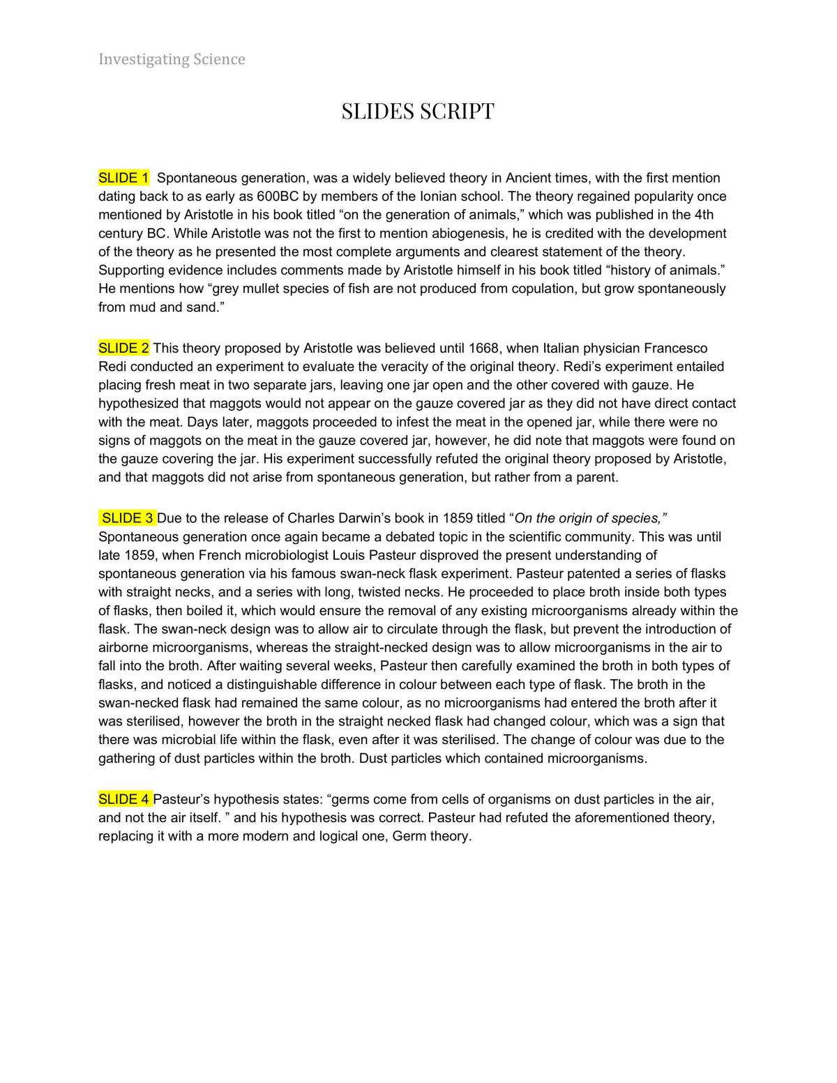 Germ Theory/spontaneous Generation Depth Study (37/40) - Page 3