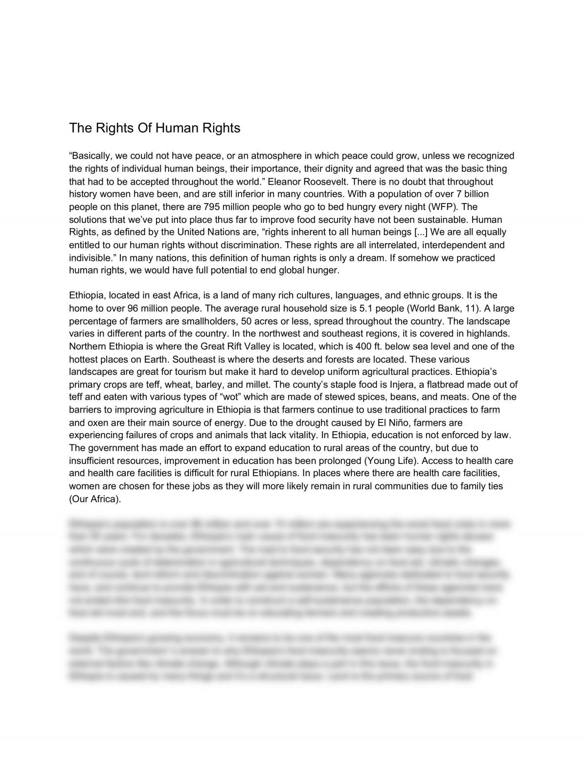 The Rights Of Human Rights - Page 1