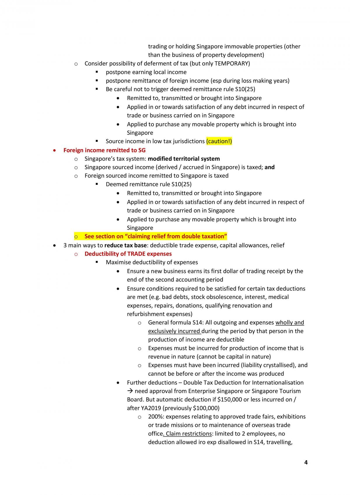 Advanced Taxation Notes - Page 4