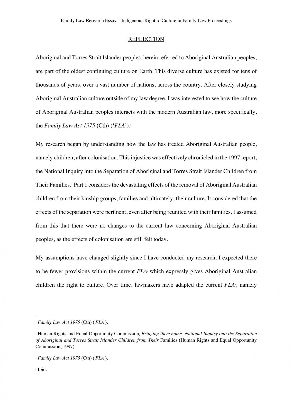 Family Law Essay - Page 1