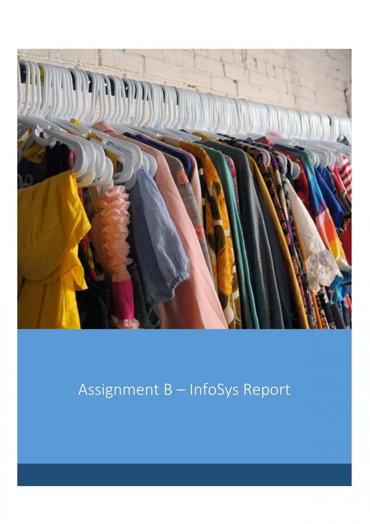 Information Systems Report - Page 1