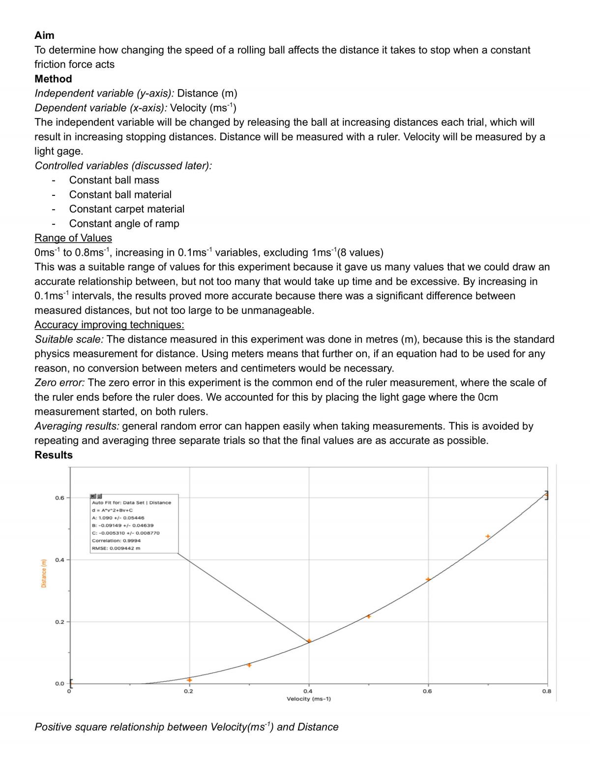NCEA L2 Non-linear relationship - Page 1