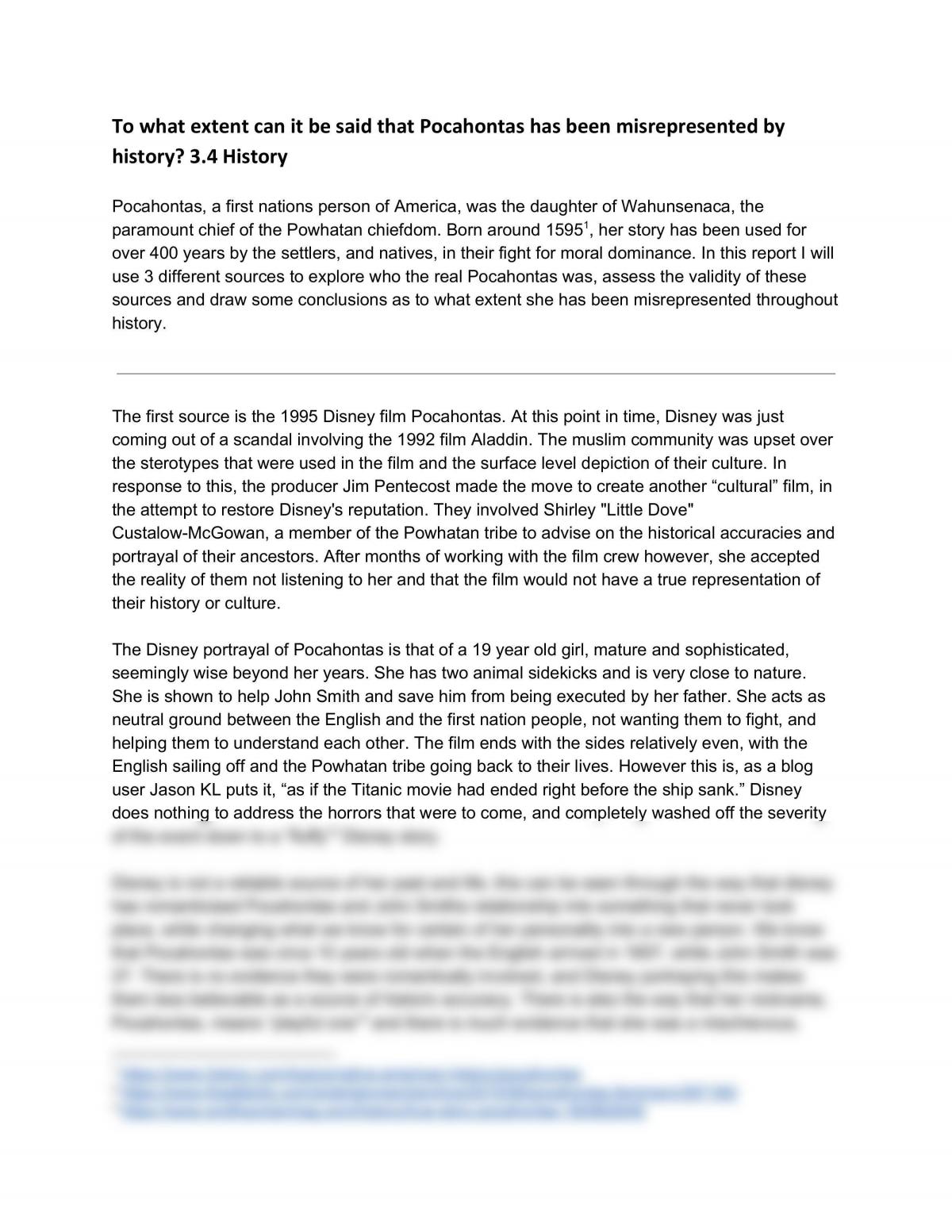 History 3.4 Excellence - Page 1