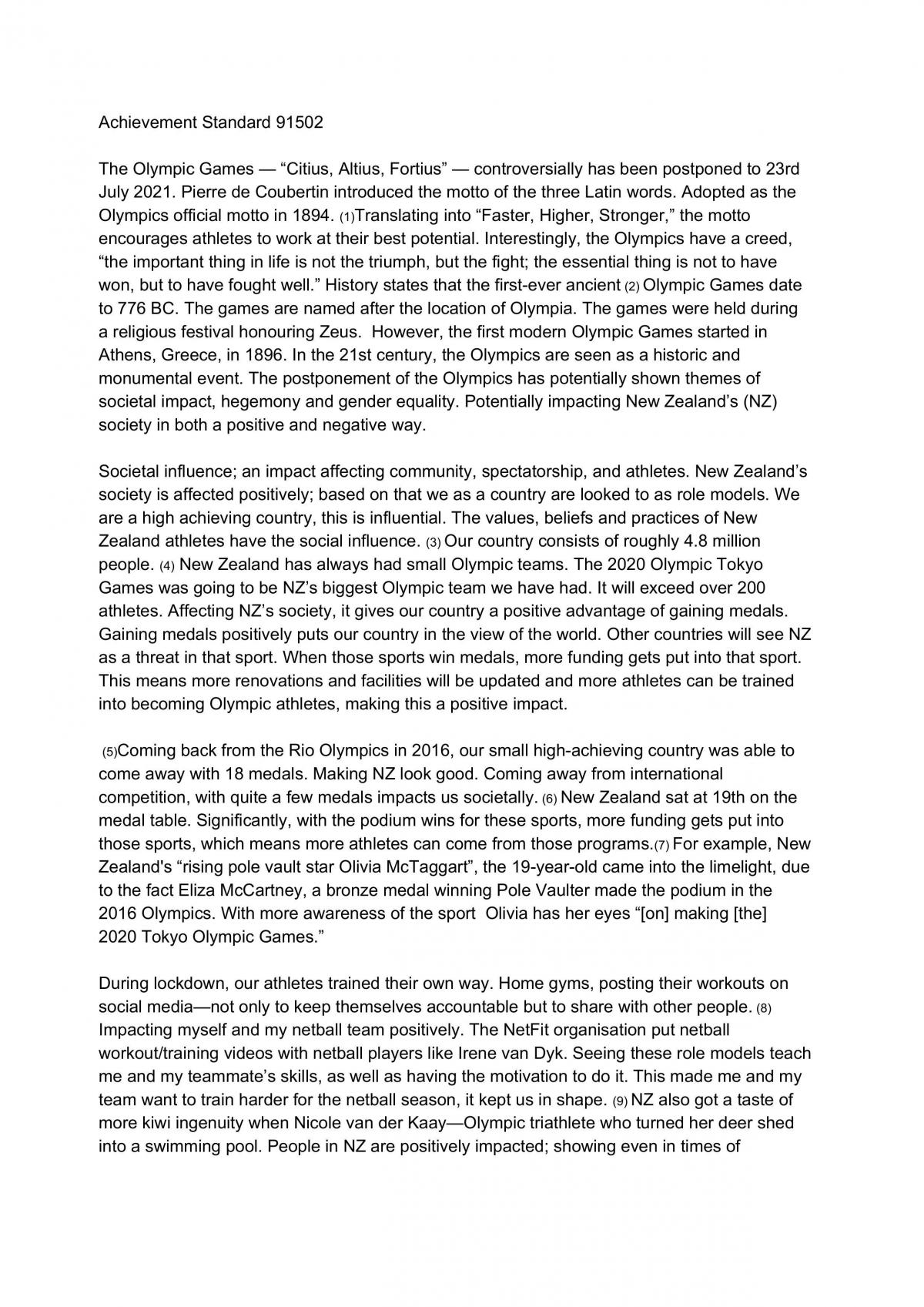 Interference of COVID for the Olympic Games - Page 1