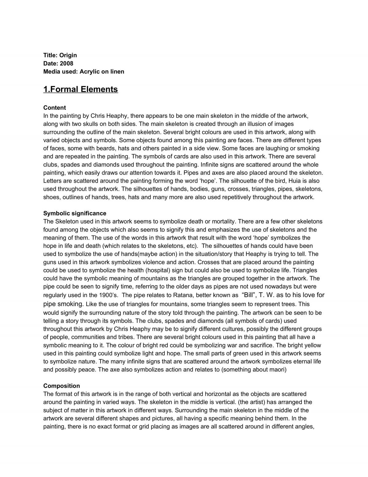 Chris Heaphy Analysis - Page 2