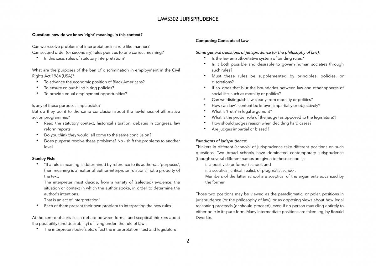 Full Summary of Jurisprudence - Page 2
