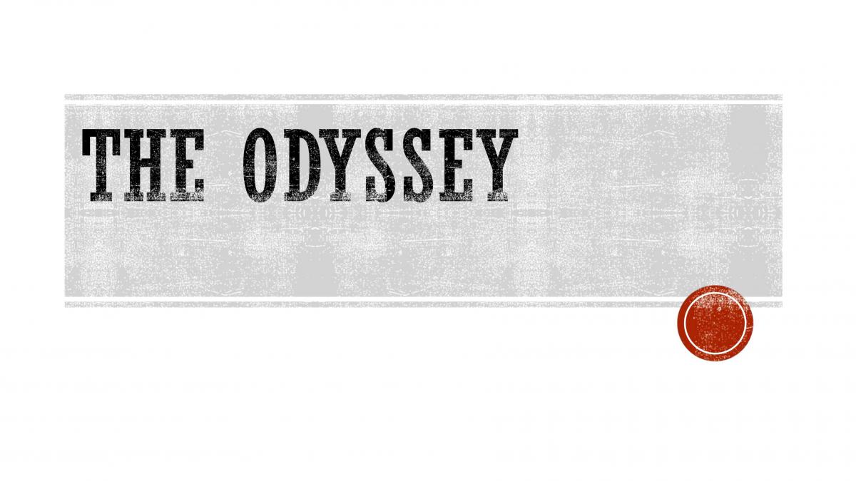 The Odyssey  - Page 1