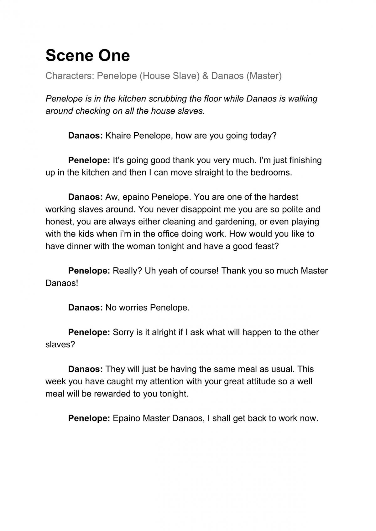 AS 91024 - Social Relationships - Classical Studies Level One - Page 1