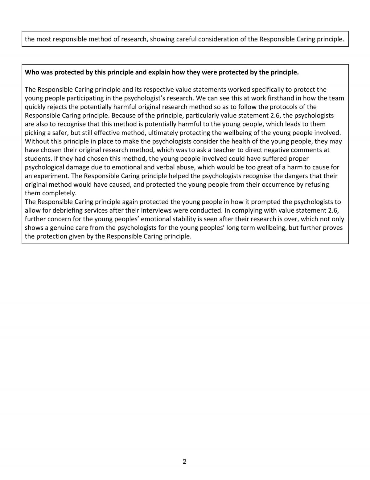 Level One - Ethics Internal Full Report 1.5 - Page 2