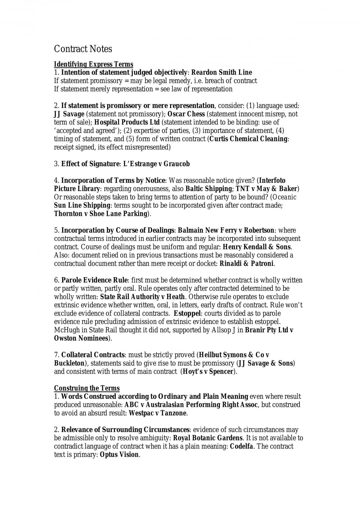 Contracts 1 - Page 1