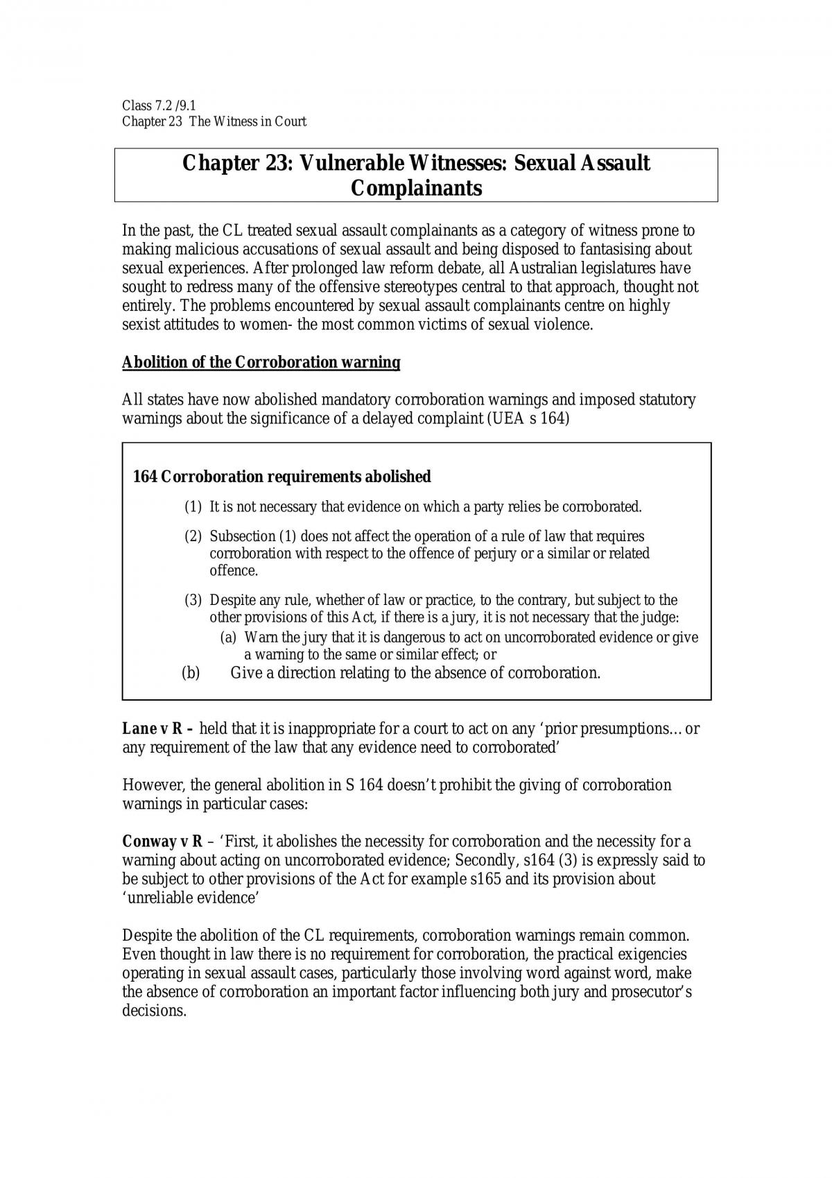Litigation Chapter 23 - Page 1