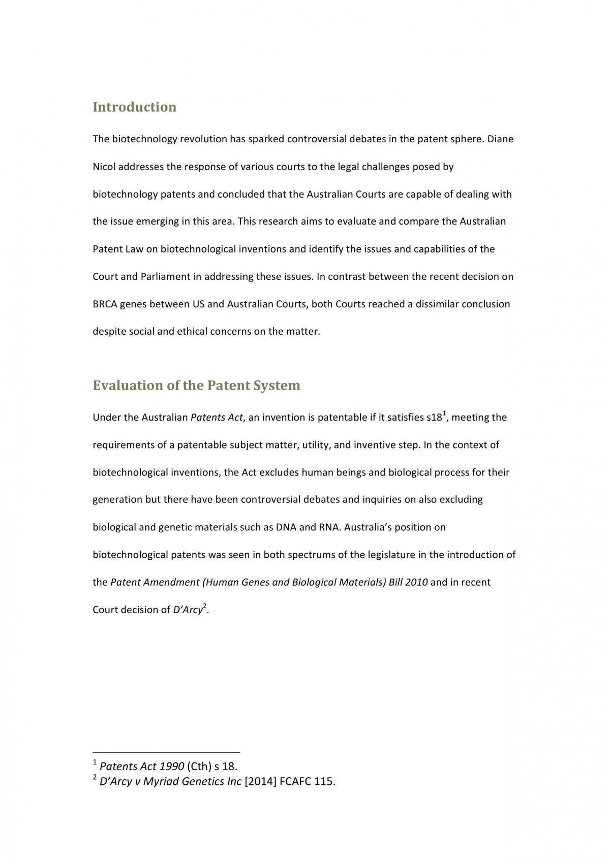IP2 Research Essay  - Page 1