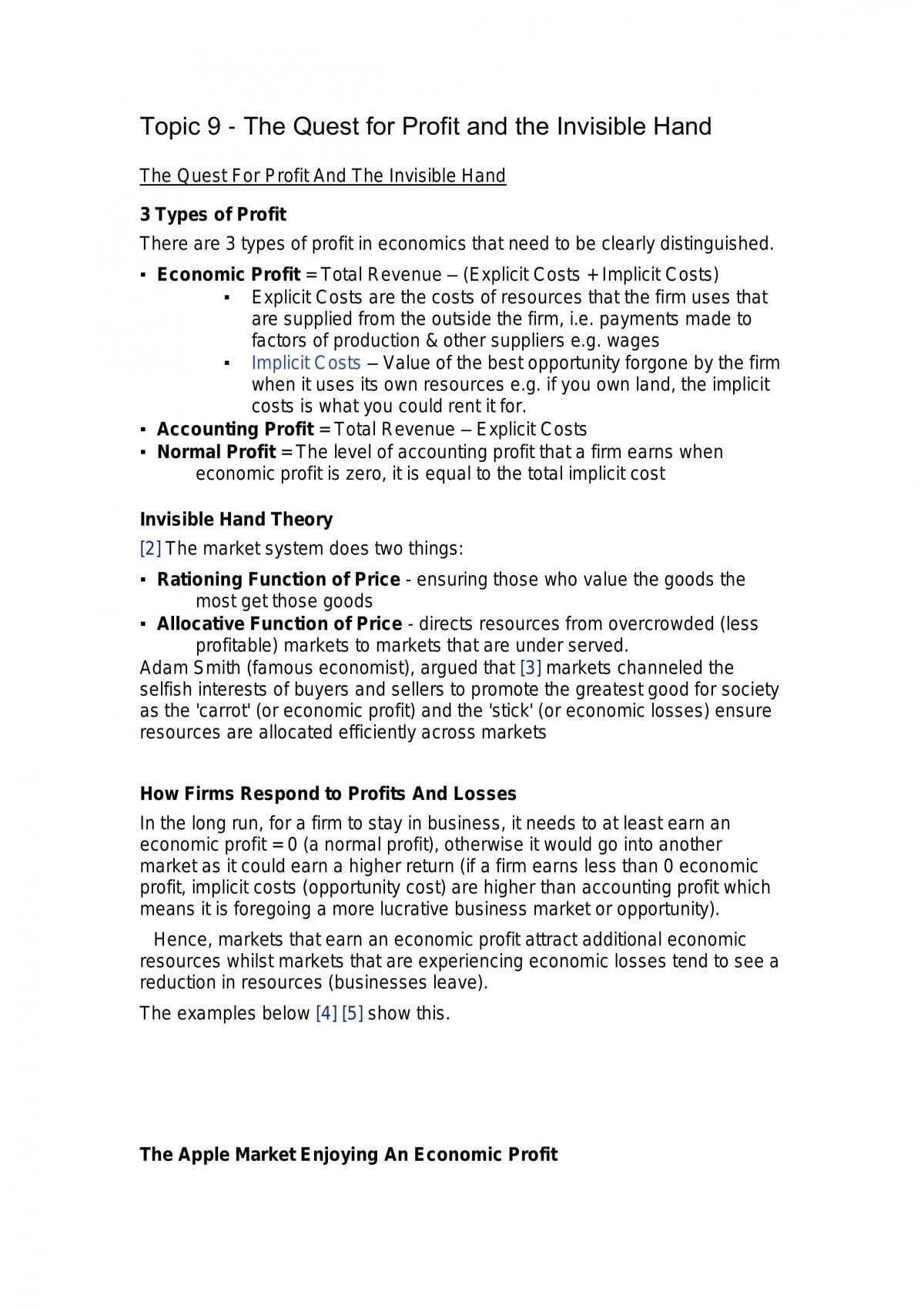 ECON1101 Complete Notes - Page 1