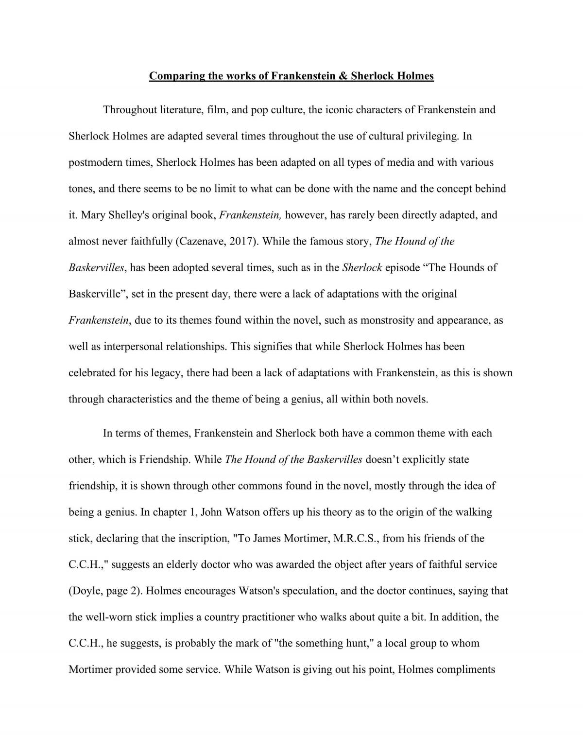 From Page to Screen Essay - Page 1