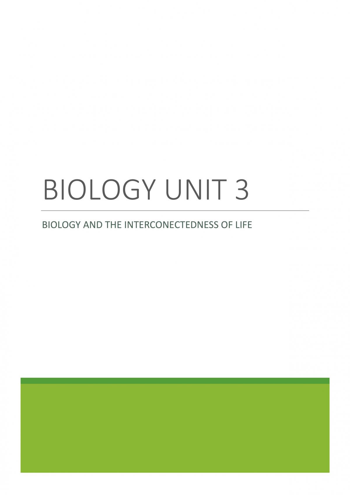 higher biology unit 3 essays