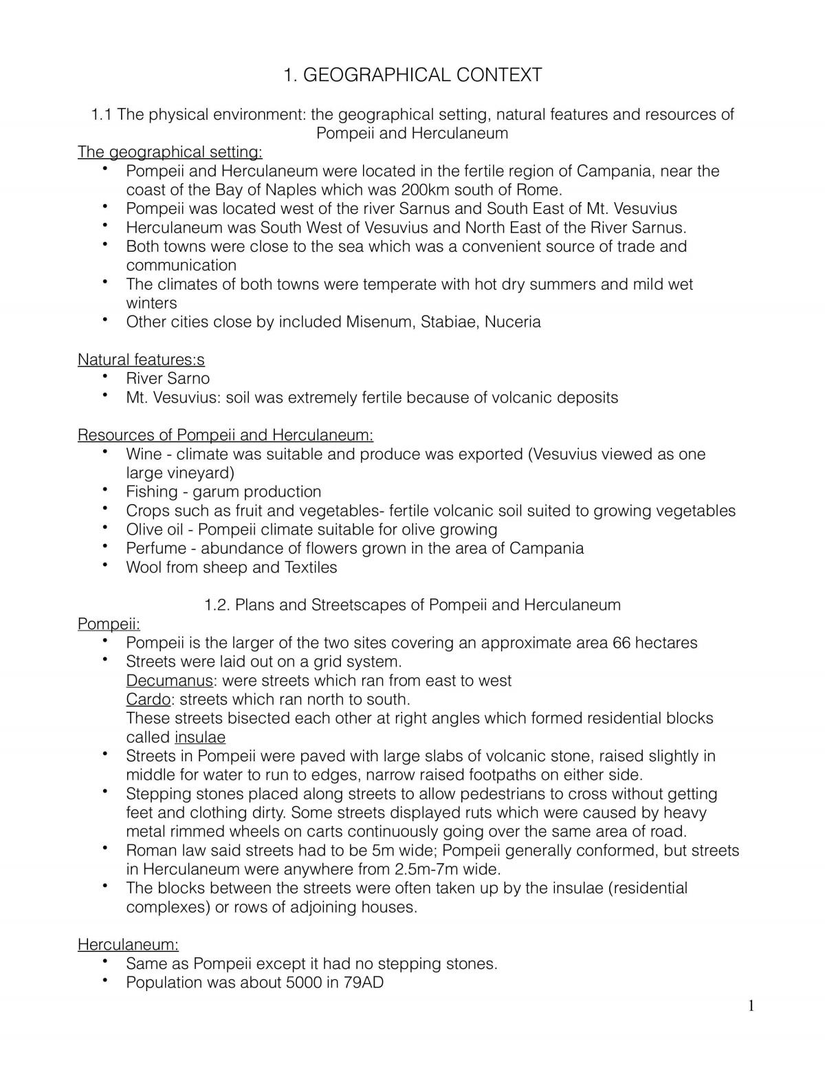 Core Module: Cities of Vesuvius - Page 1