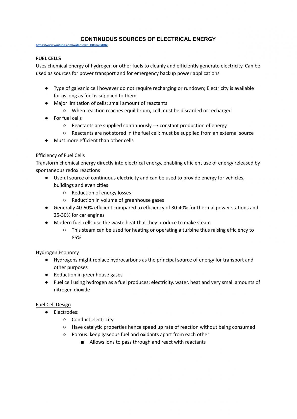 Full Cells Complete Notes - Page 1
