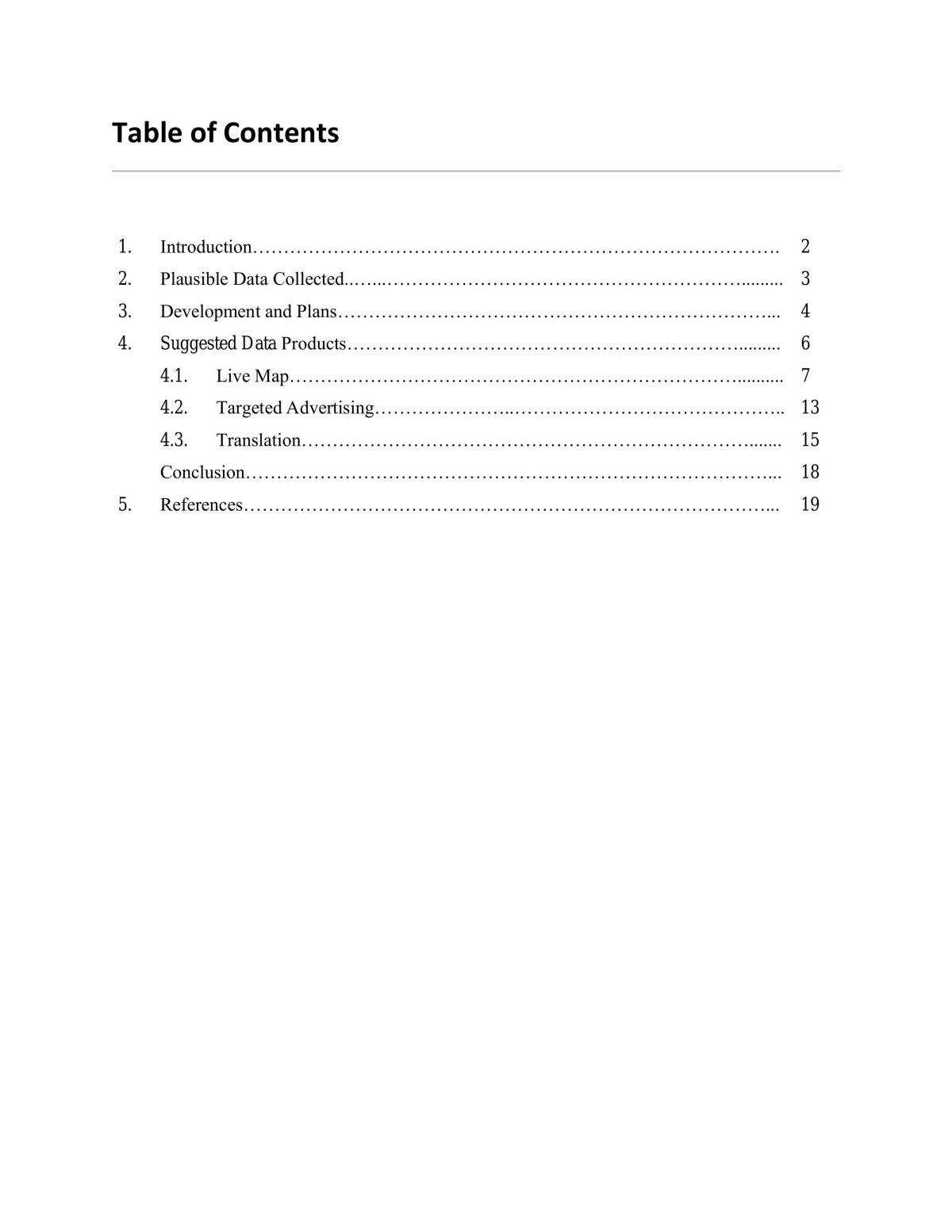 Foundations of Information Analytics Assignment - Page 1