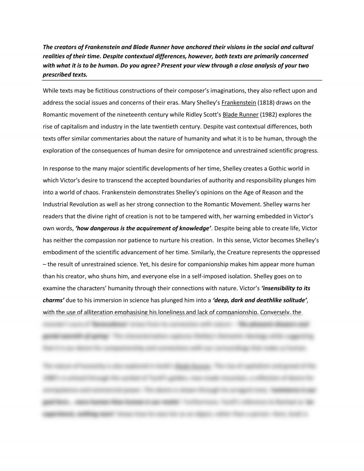 nature of humanity research paper