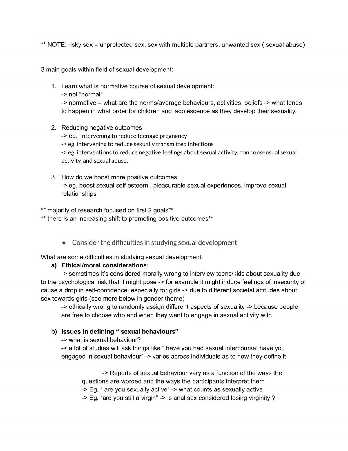 Applied Developmental Psychology Notes - Page 1