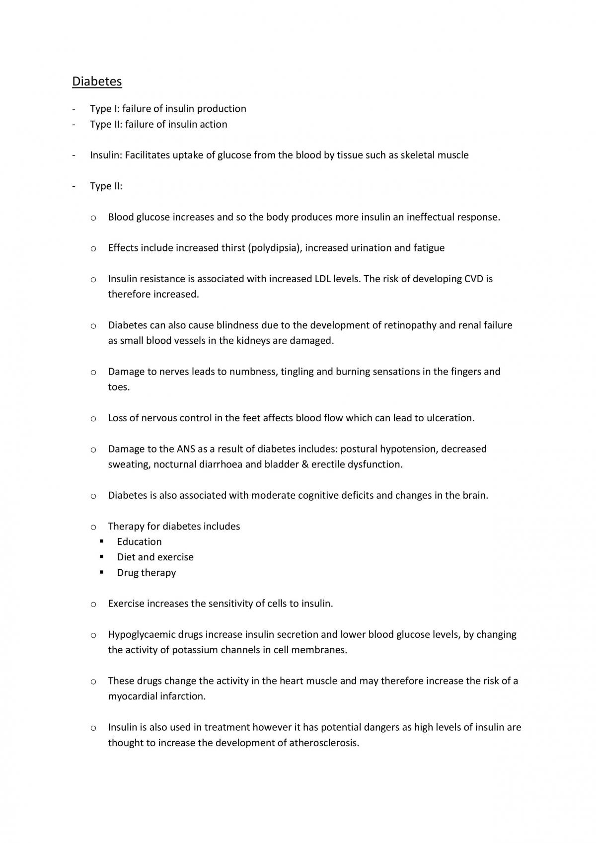 BIOS 1173 Disease in Ageing Notes - Page 1