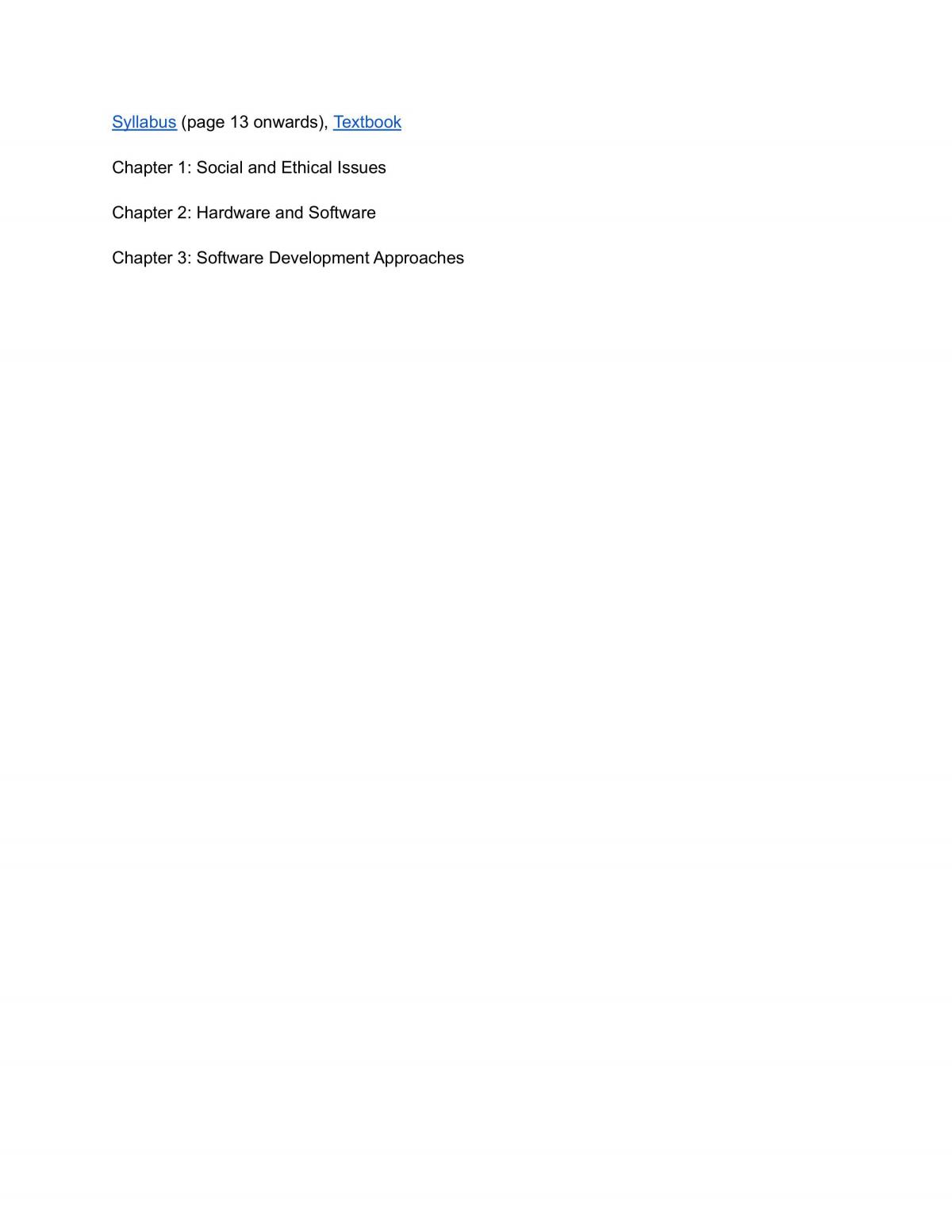 SDD Notes - Page 1