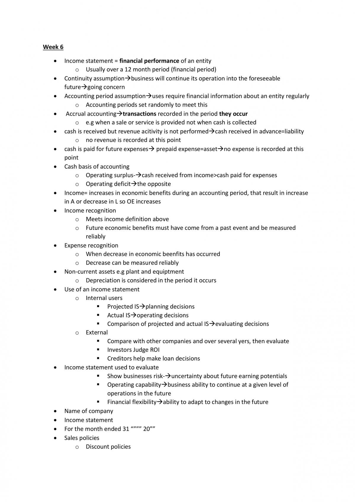 class test 3 notes - Page 1