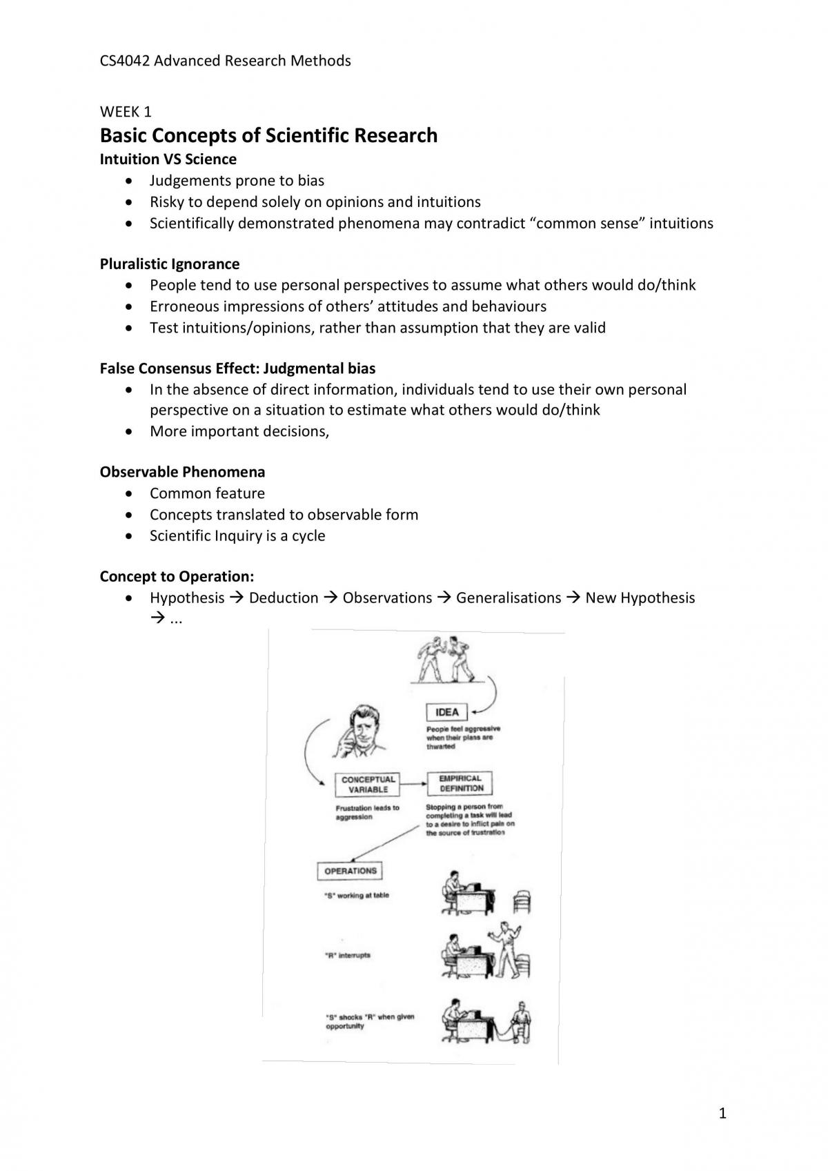CS4042 Advanced Research Methods Bible - Page 1