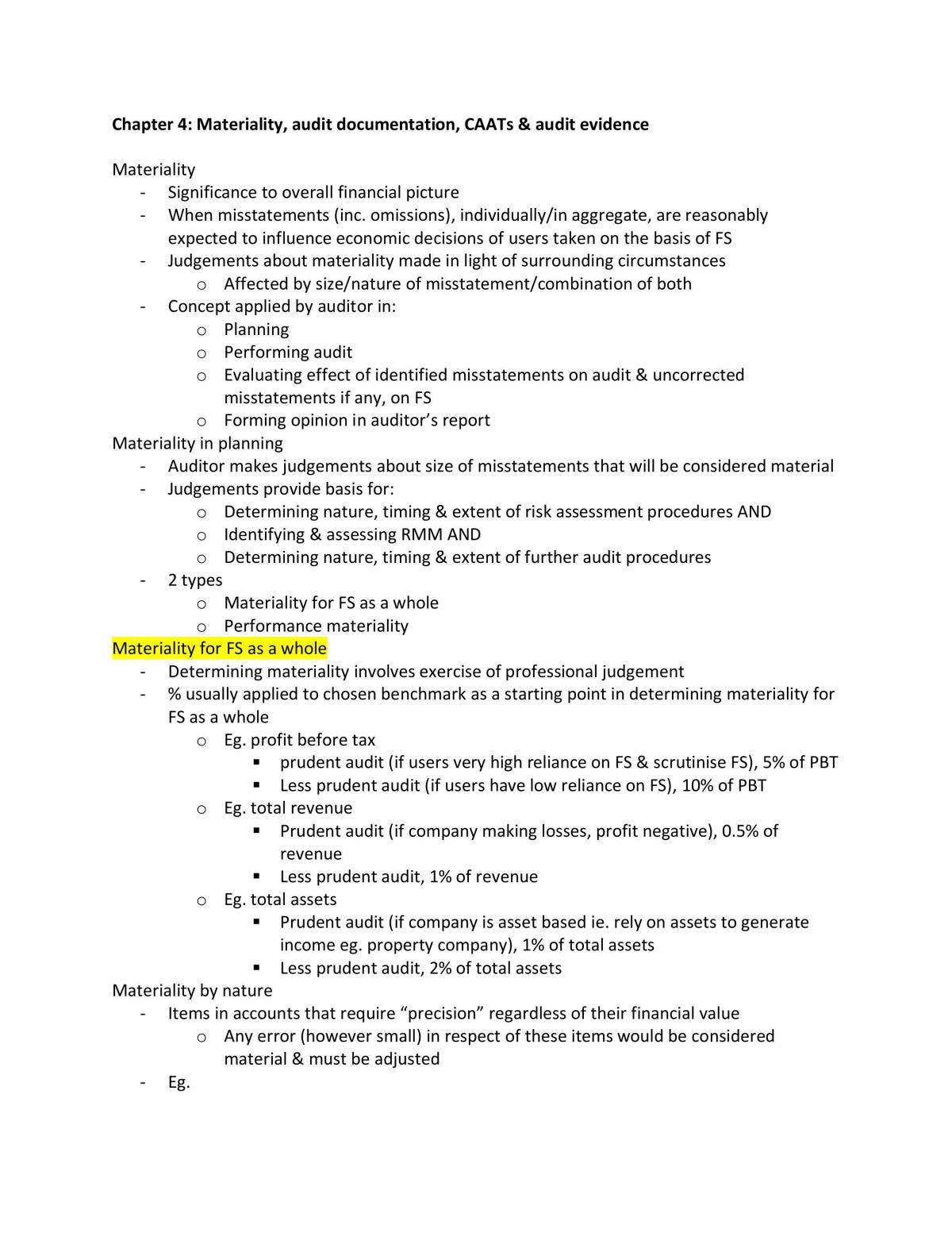 ACC3701 notes - Page 1