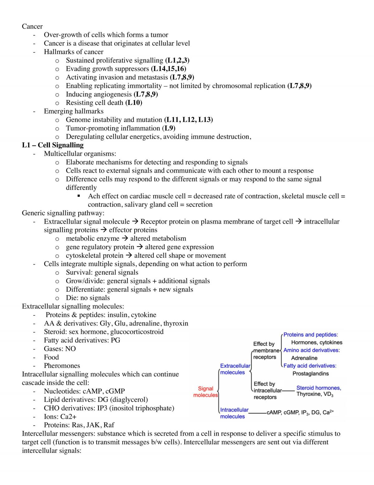 Molecular Medicine Notes - Page 1