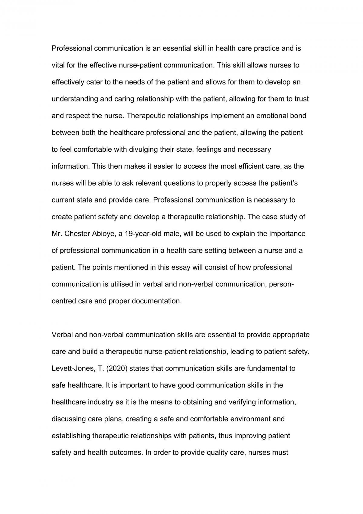 401205 Assessment 2 Essay - Page 1