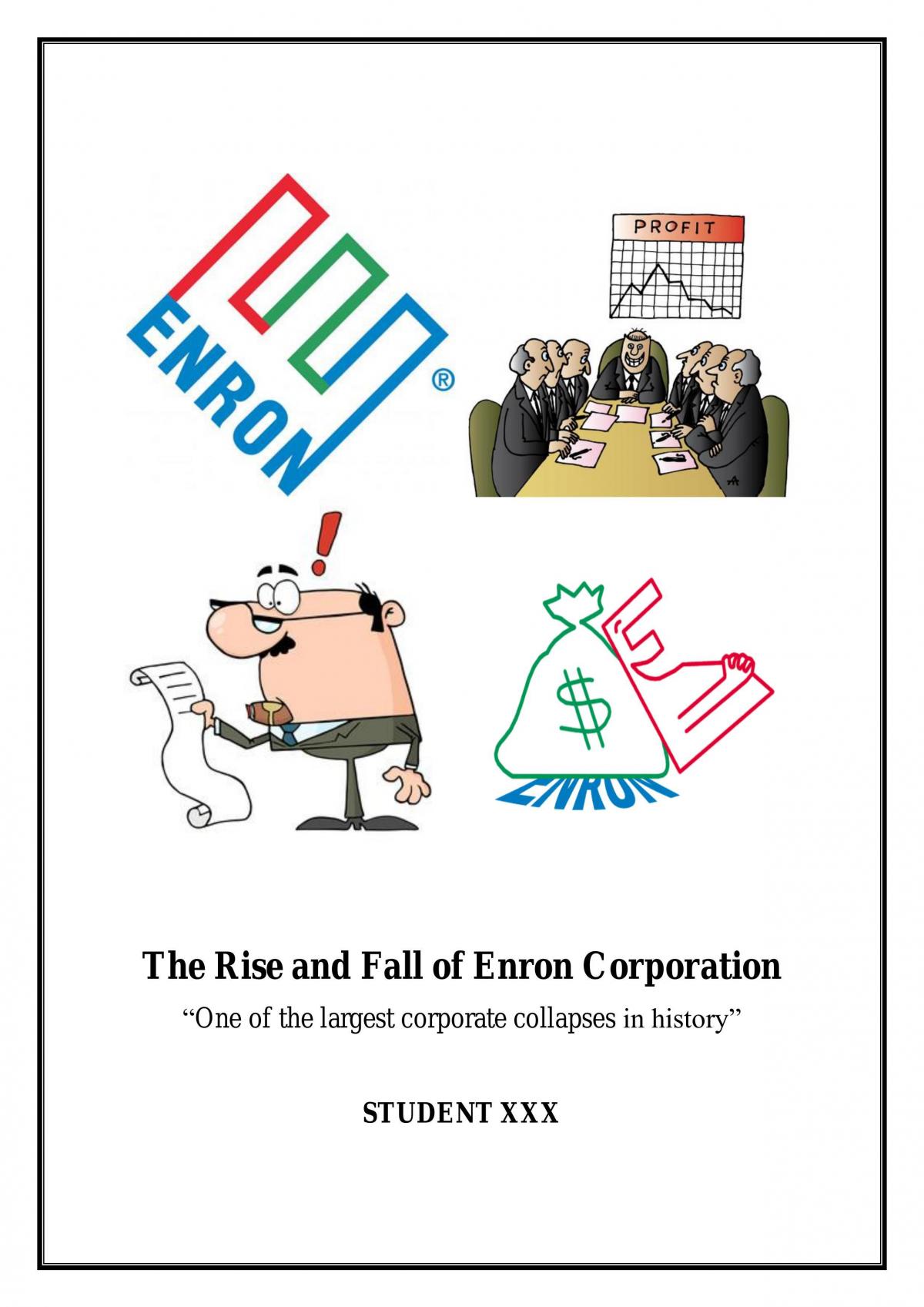 Enron Case Study - Page 1